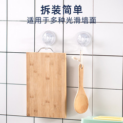 Household traceless hook strong suction cup punch-free sticky hook bathroom kitchen toilet wall hook manufacturer wholesale