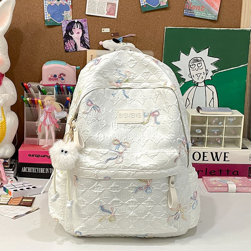 ランドセル日本高価値ガールバックパック小学生女性大容量カジュアルオールマッチナイロンスクールバックパック|undefined