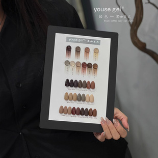 yousegel��ɫ10ɫ�ڿ���ʽ��ɫϵ�ﶬ2025���¿����׵ꌣ�ü����z