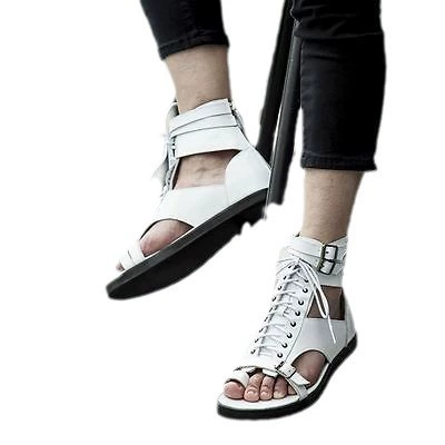 Туфли сандалии Милле мужские Corner Fighter High-Ding leather Roman Sandals Sandals? Shoes