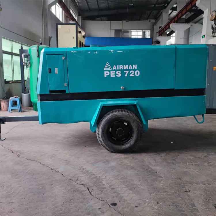 二手埃尔曼PES720电移动空压机