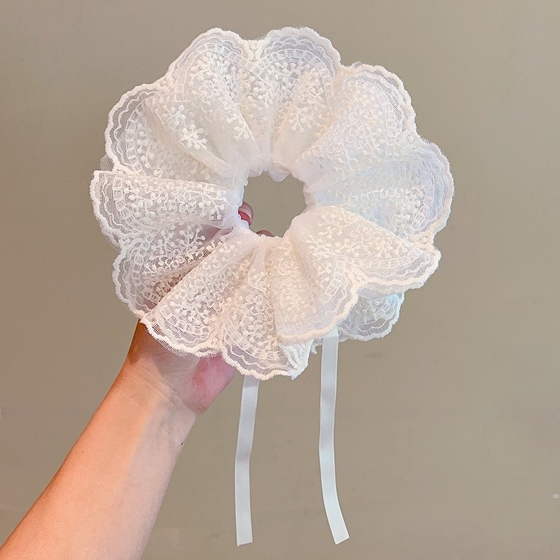 Correa coreana arco de mariposa intestino 2025 cabello anillo de cabello de cabello de cola de cabello de la niña decoración de invierno invierno decoración de invierno