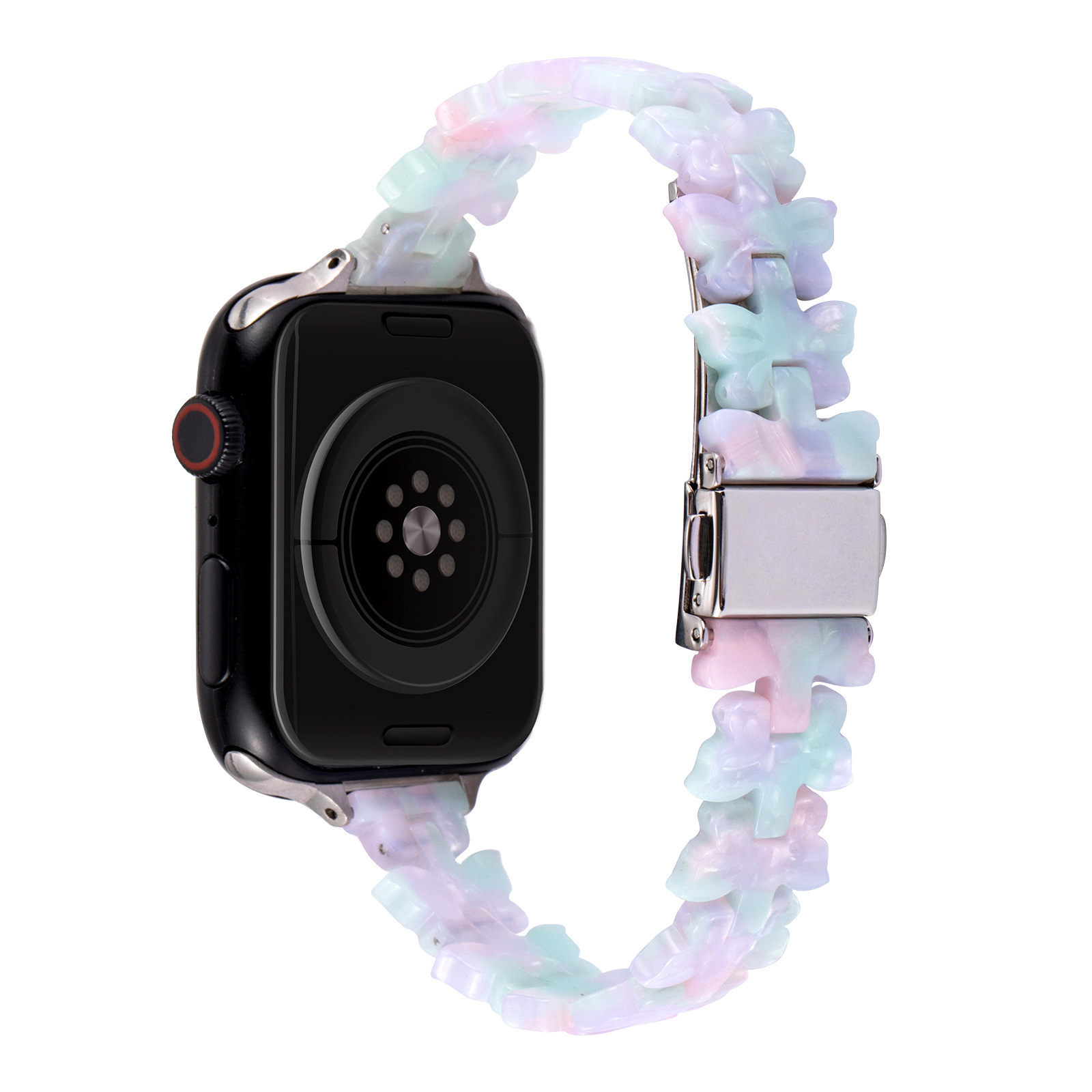 Suitable for Apple 8 strap Applewatch S7 thin small waist butterfly…