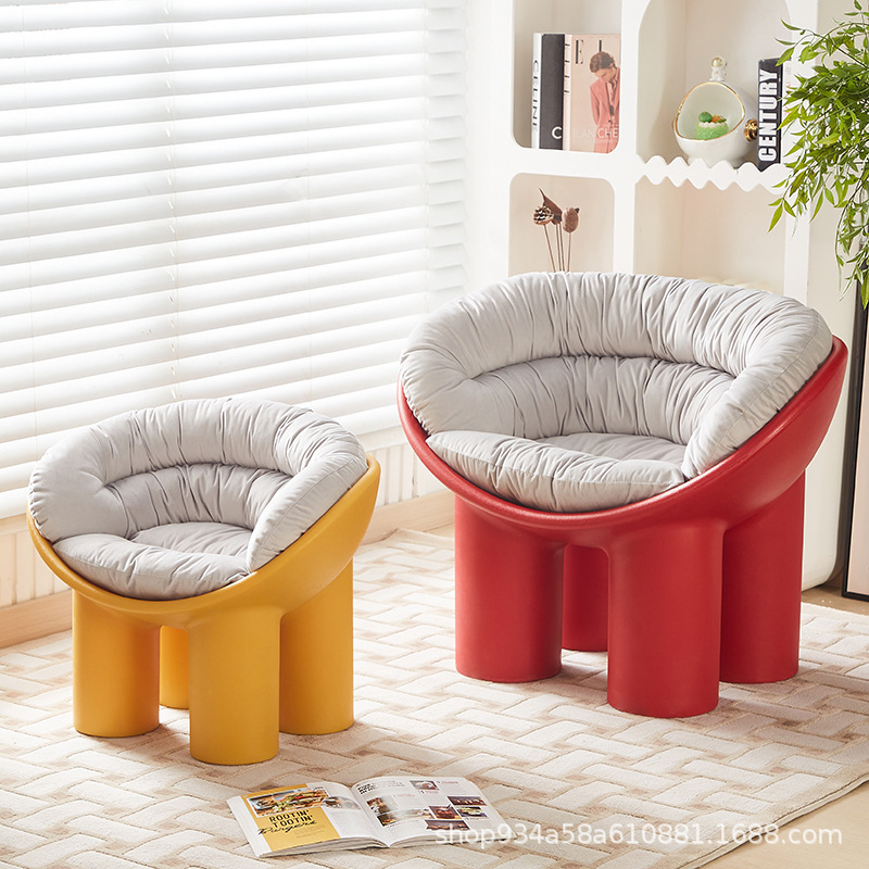 Children's Low Stool Low Chair Nordic Design Elephant Leg Modern Simple Manufacturer Supplies Home Outdoor Light Luxury Low Chair