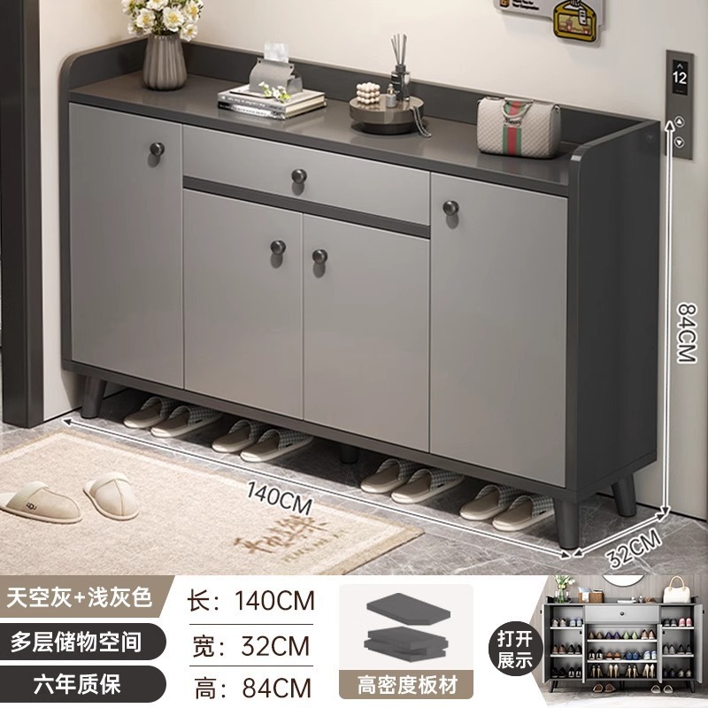 门外走廊鞋柜家用门口入户室内玄关储物柜新款2025爆款电梯外鞋架|undefined