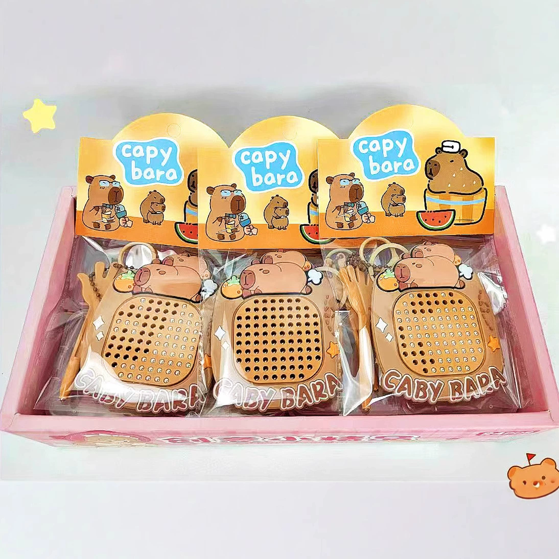 Магнитный стальной шарик, подвеска для доски для рисования и лабиринт, брелок «два в одном», подвеска, декомпрессионная игрушка, милая школьная сумка