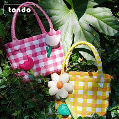 Spring Festival hand-woven DIY snack basket, kindergarten birthday return gift, baby one-year-old gift