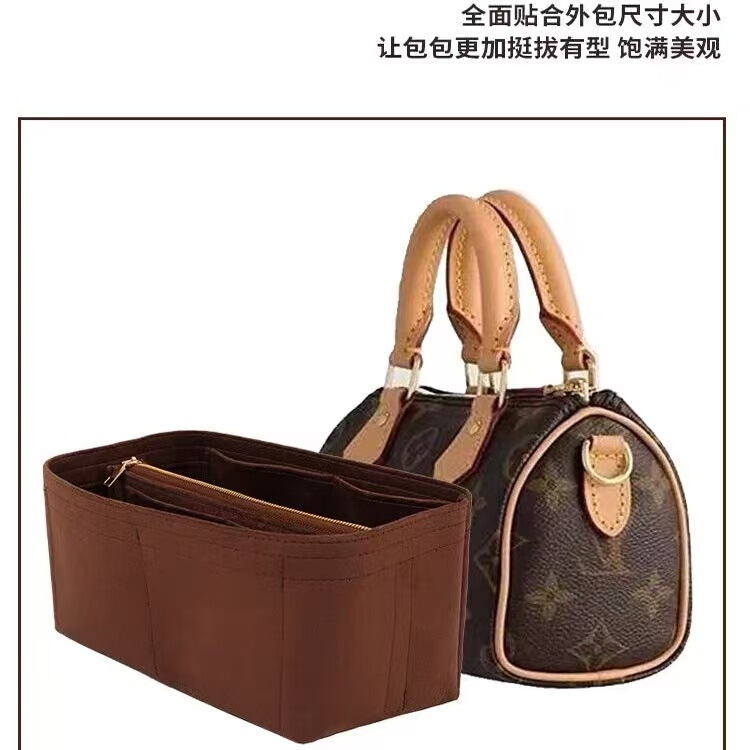 ✅ Suitable for Lv Speedy25 30 Inner Bag, 35 Inner Lining Bag, Storage and Organization, Boston Travel Bag, Structured Inner Bag