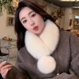 Демисезонный универсальный шарф, в корейском стиле