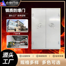 钢制防爆门银行隧道枪械库抗爆泄爆门密闭门窗化工锅炉房高温防护