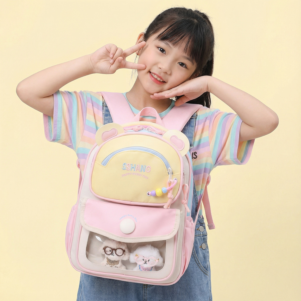 Caricatura lindo jardín de infantes mochila para bebés exquisita de alto valor para niños y niñas 2026 nueva mochila para niños