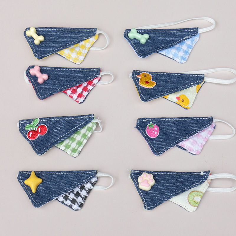 Doll Dress-Up Bib 10cm Cotton Plush Dog Disney Pendant Suitable for Wholesale Baby Clothes Doll Dress-Up Bib 10cm Cotton Plush Dog Disney Pendant Suitable for Wholesale Baby Clothes
