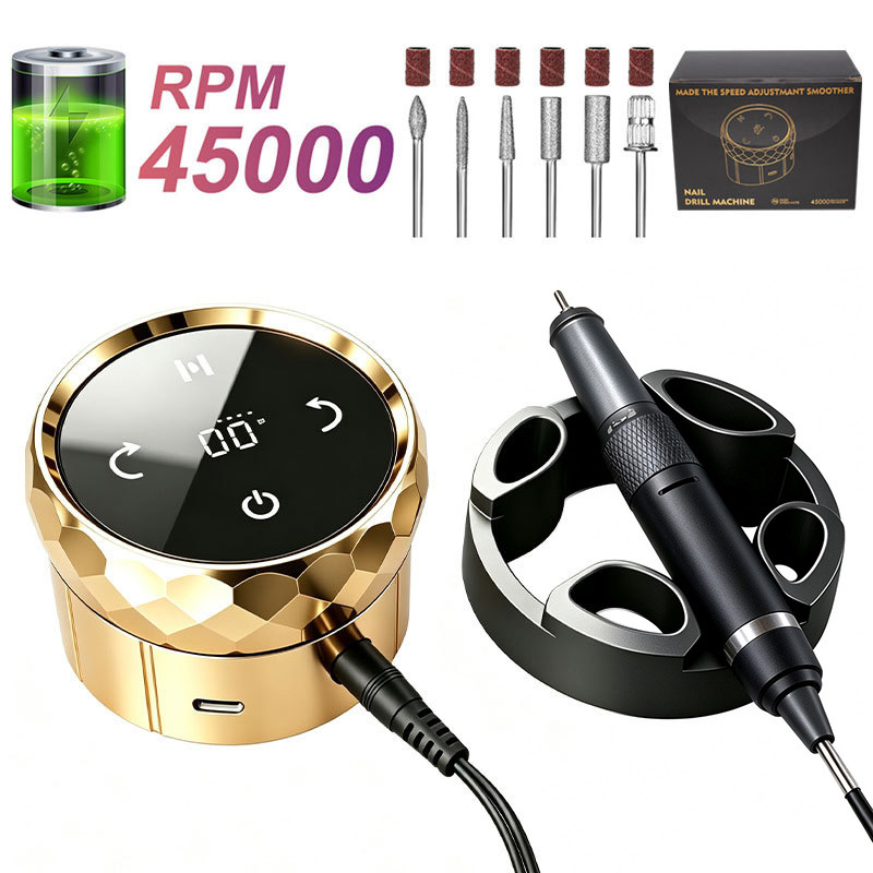 Torno Eléctrico para Uñas Portátil Recargable para Manicura image 30