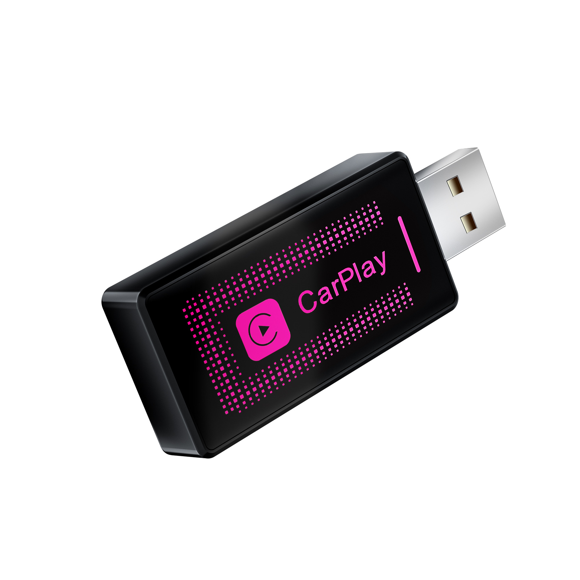 Cross-Border Hot-Selling USB Original Car Wired to Wireless Carplay & Android Auto Two-In-One Carplay Box