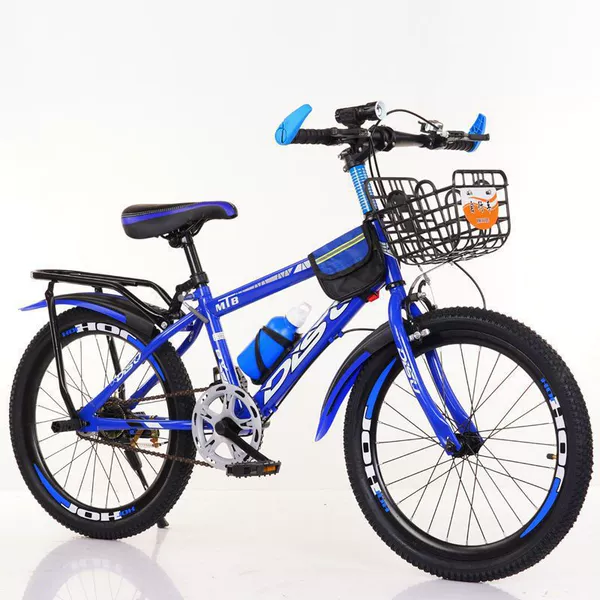 Full Blue/Single Speed [Gift Pack+Basket+Back seat]