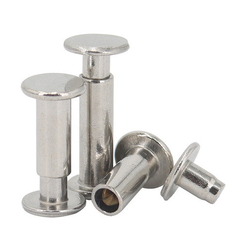 Wholesale 304 stainless steel flat head tight nails Φ4-Φ5 mother-in-law nails for hammering nails semi-hollow mother-in-law rivets