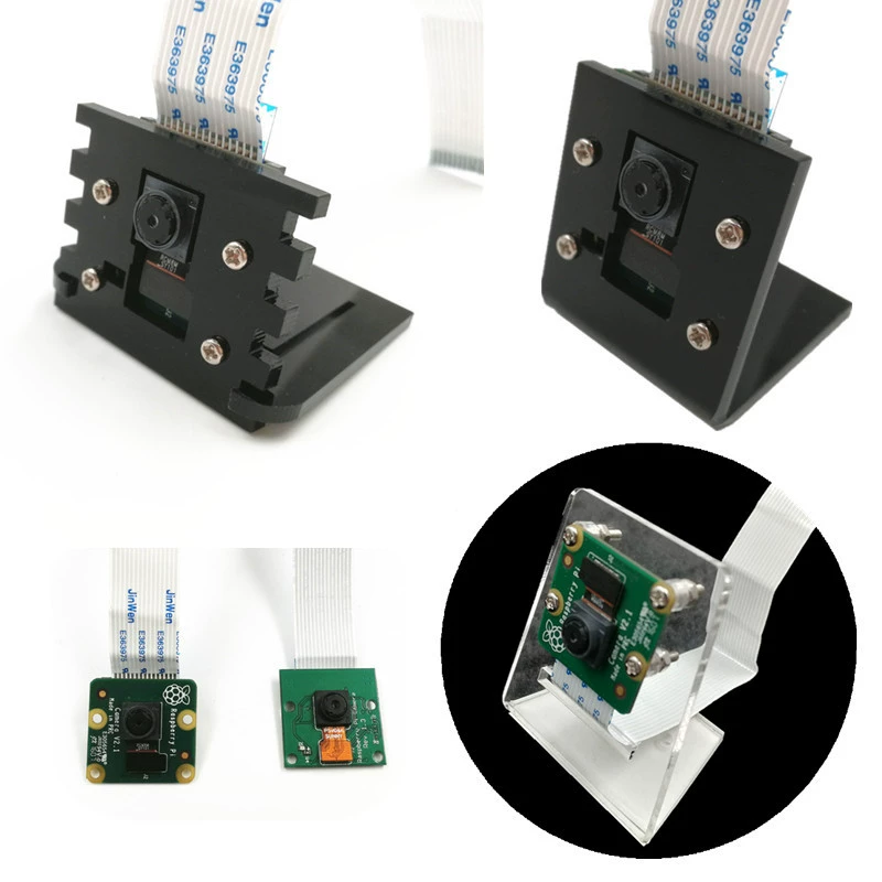 Кронштейн корпуса камеры Raspberry Pi высокий прозрачный акриловый кронштейн поддерживает официальную камеру Raspberry Pi