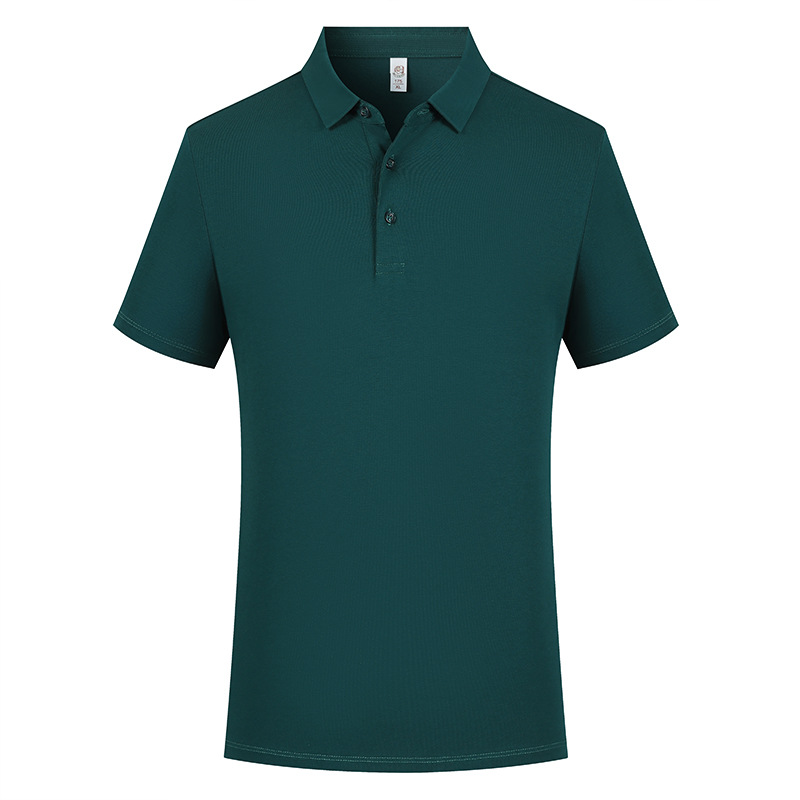 Plain solona cuatro hebillas sin huellas ropa de trabajo de negocios ropa de trabajo personalizada polo polo polo hombre sentido superior