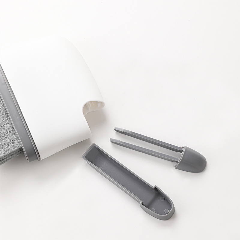 Cepillo de ventana dos en uno Cepillo de limpieza de ranuras Cepillo de limpieza de herramientas Cepillo de limpieza Limpiador de espacios de alféizar de ventana