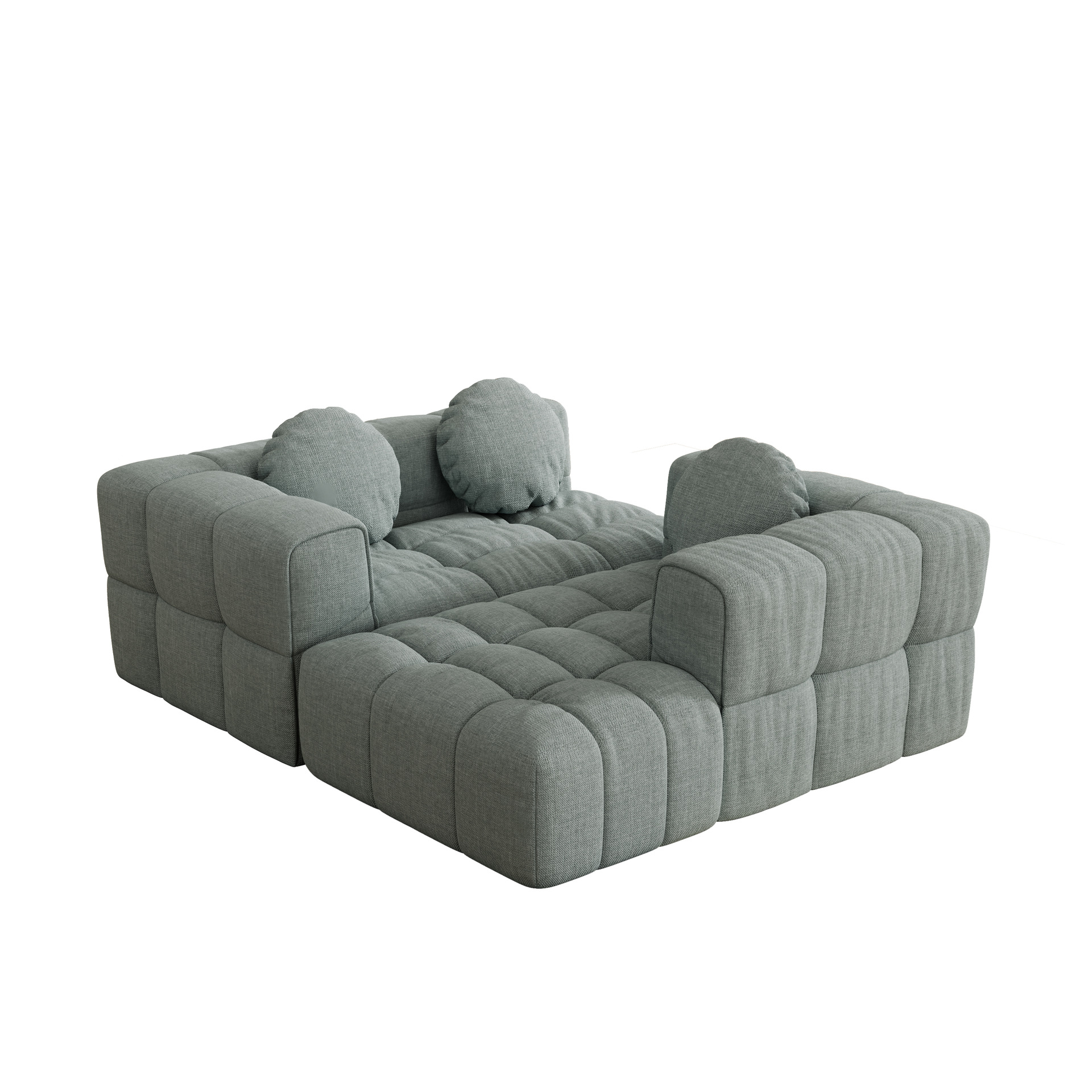 Sofá cama de compresión al vacío plegable italiano simple sofá recto multifuncional para sentarse y acostarse pequeña sala de estar
