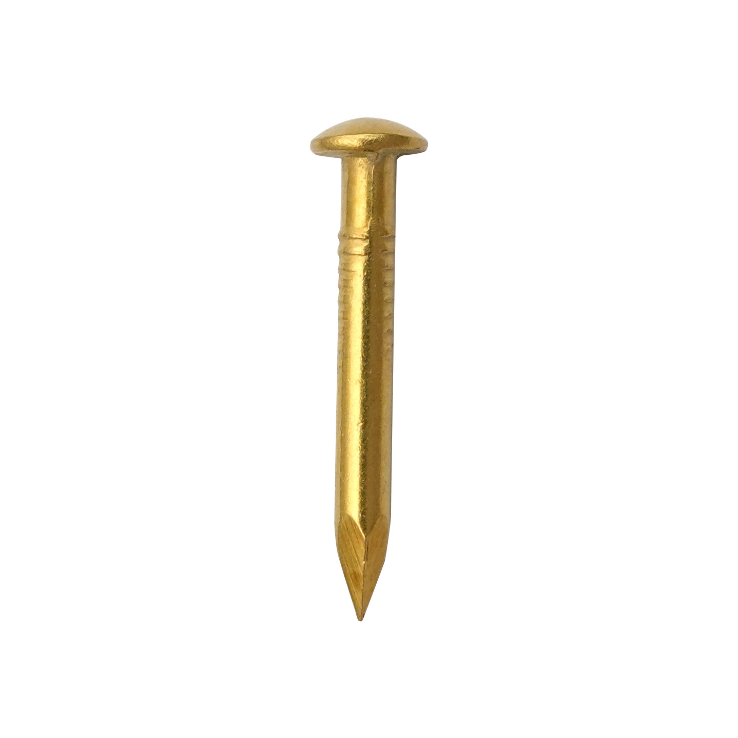 Copper Nails Round Head Small Round Nails Antique Drum Nails Pure Copper Door and Window Hinge Nails Hardware Furniture Hinge Accessories Brass Nails