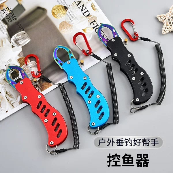 304 Color Titanium Fish Control Device Fishing Pliers Fish Gripper Mini Lure Fish Hook Outdoor Fishing Gear