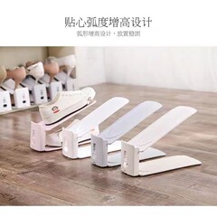 三段調節可能収納靴棚二重靴托寮神器スリッパ家庭用靴棚整理靴棚