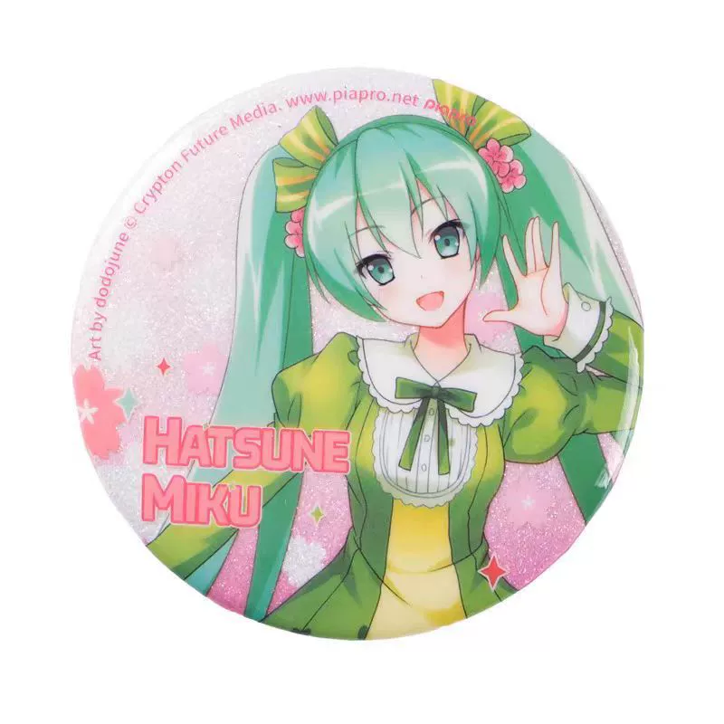 Официальный подлинный значок moeyu Hatsune Miku Four Seasons/Tidal Sonata серия жестяной значок Мику