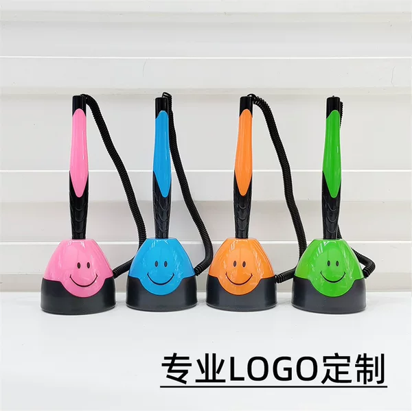 Enterprise Front Office Stationery LOGO Signature Neutral Fixed Pen Bank Hotel Desk Pen Spot Wholesale