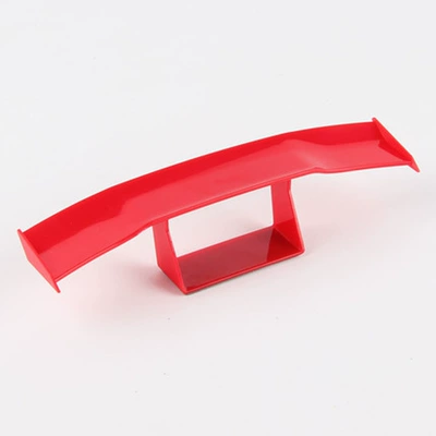 Car Rear Wing Modification Mini Motorcycle tail - first-generation-flat-bottom-glossy-model-red