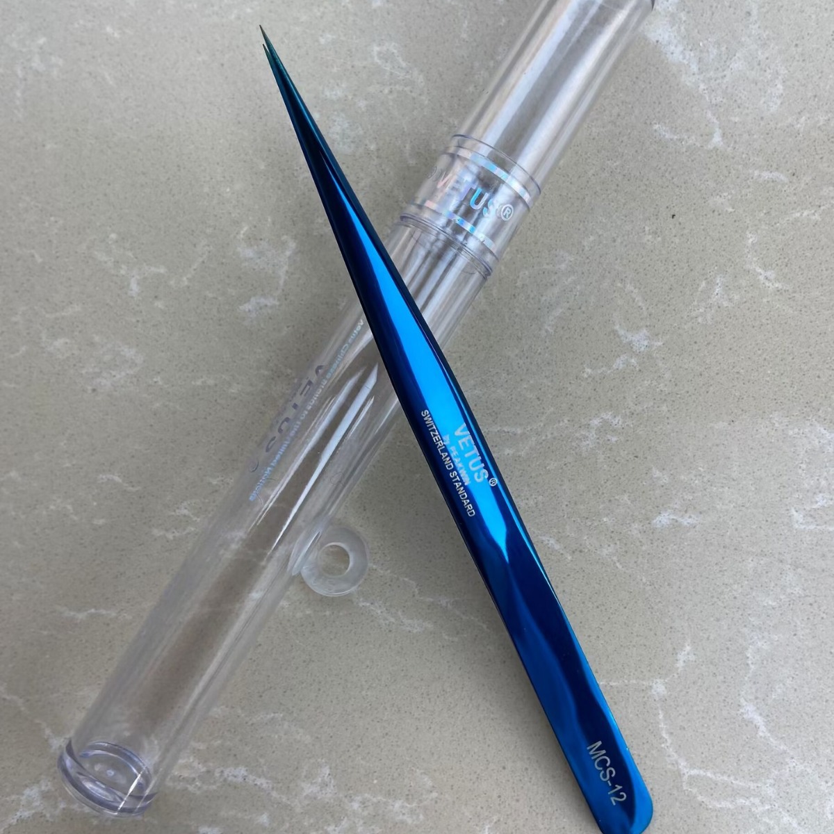 VETUS Tweezers, eyelash extension, mountain tea for eyelashes