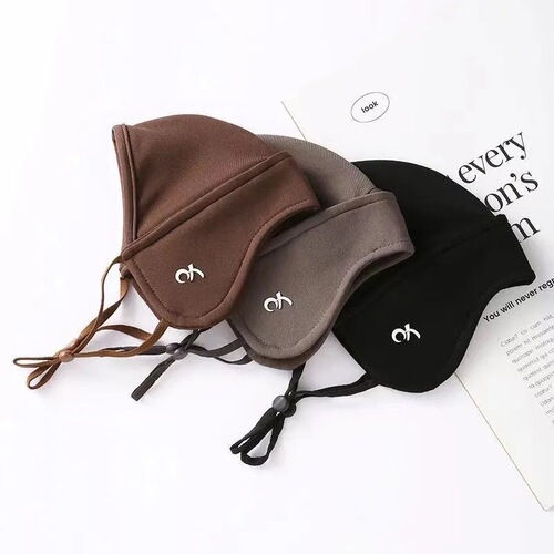 Women's Autumn/Winter Sun Protection Mask, High-End Aesthetic Windproof Mask, Adjustable Large Size 3D Face Mask for Sunshade and Warmth