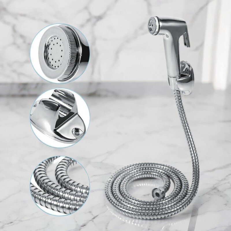 Cross-border Body Washer Sprinkler Hand-held Toilet Spray Gun suit Portable Shower Pressurized Flushing Toilet Water Gun