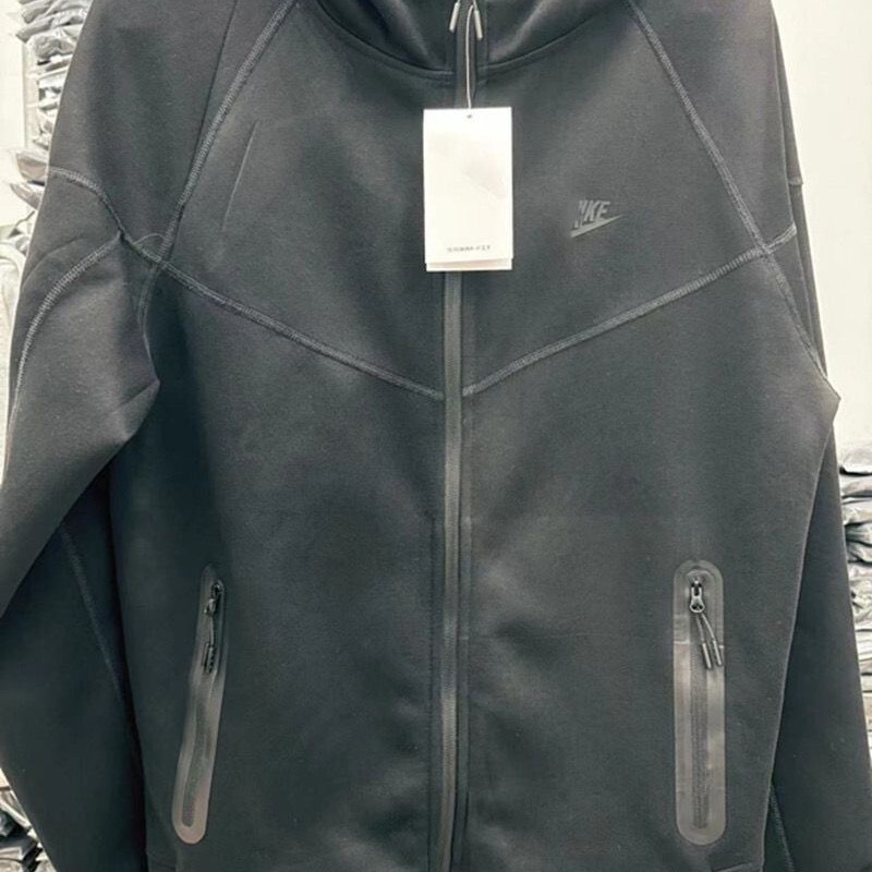 2025 invierno y otoño chaqueta de entrenamiento de ocio para hombres a prueba de viento nueva chaqueta con capuz de punto de acondicionamiento físico