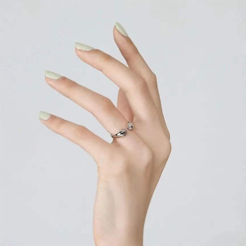 Xiaohongshu recommends Cat Claw S925 sterling silver stray cat peripheral ring with milk marks and open pair ring.
