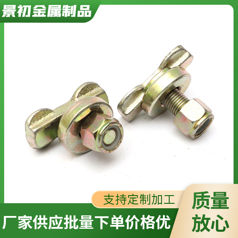 铝轨道扣单片护板扣拉紧器配件钩捆绑器配件钩厂家单片铝轨道定