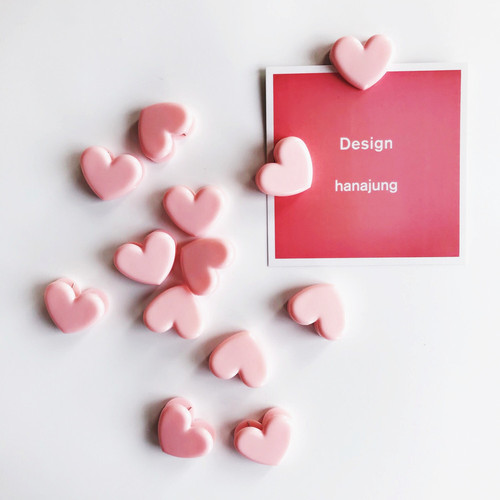Korean version of ins style pink cute folder pink love small folder student folder storage folder for children