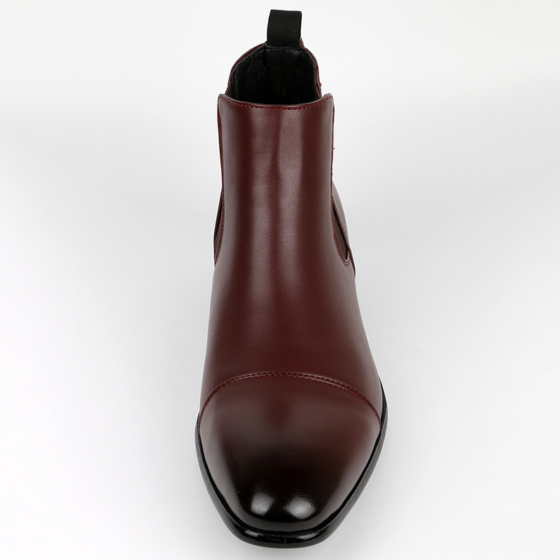 Übergroße Herrenschuhe Retro-Mode lässige Herrenstiefel_voghion.com
