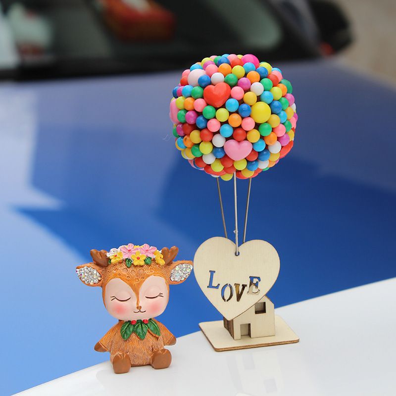 Decoraciones creativas para automóviles para hombres y mujeres, decoraciones para muñecas para automóviles, decoraciones para mujeres.