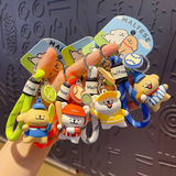 Оригинальная мультяшная спортивная кукла, милый брелок, изысканные ключи от машины, аксессуар на рюкзак