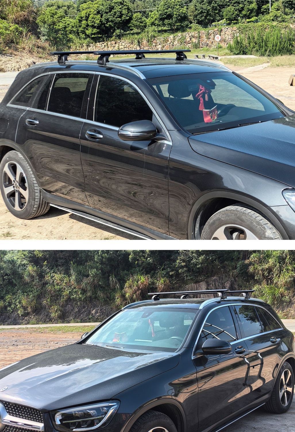 Universal Car Roof Tent Crossbar Aluminum Alloy Roof Tent for Outdoor Self-Driving Travel, Thickened Heavy-Duty Roof Luggage Rack