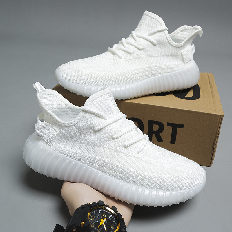 All white
