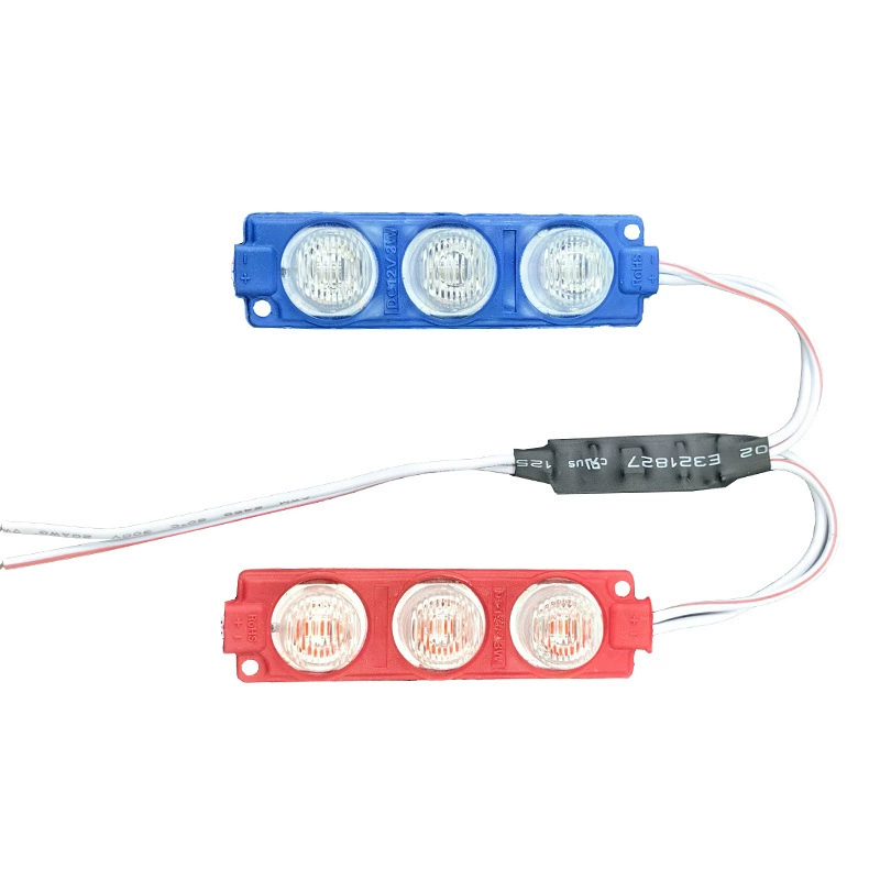 DC12V/24VLED3 огни красный синий против световой сигнальный сигнал для фургона мотоцикла
