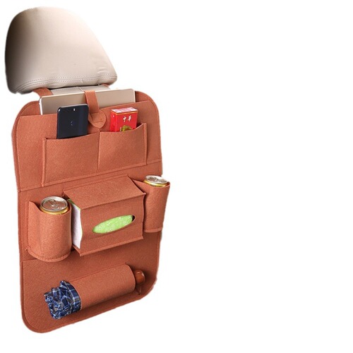 Car seat storage bag hanging bag car seat back storage bag car supplies multifunctional car storage storage box