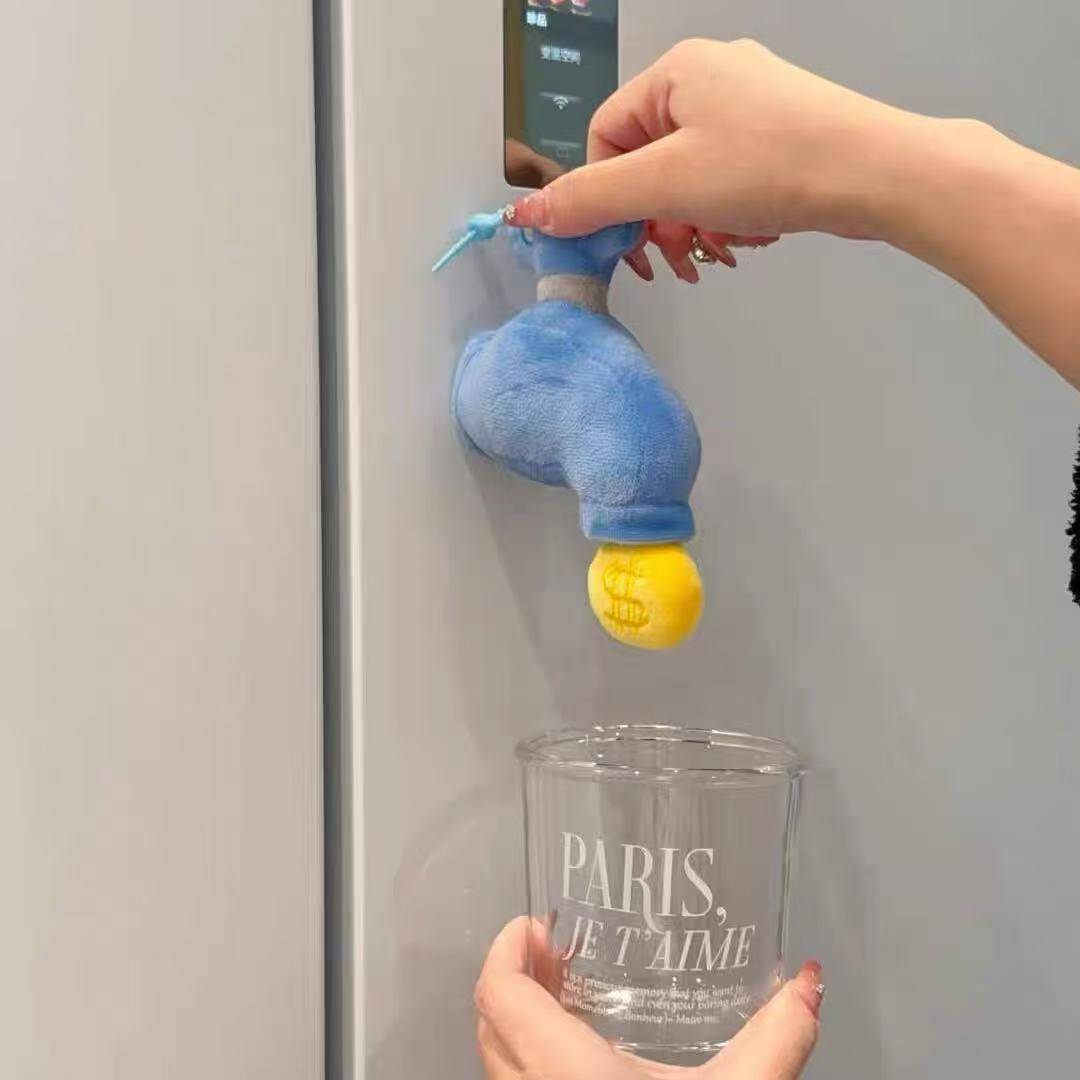 ¡Ricos al aceite! 2025 nuevo grifo imán de nevera magnético decoración pared creativa divertida decoración magnética