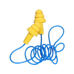 Original 3M 340-4004 Christmas Tree Shaped with Cord Earplugs for Sleeping, Noise Reduction Earplugs