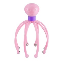 頭の経絡の頭をつかむ器の磁気ボールはマッサージの器具を持ってリラックスして頭皮の八爪の魚を押して便利に回転して卸売りします。