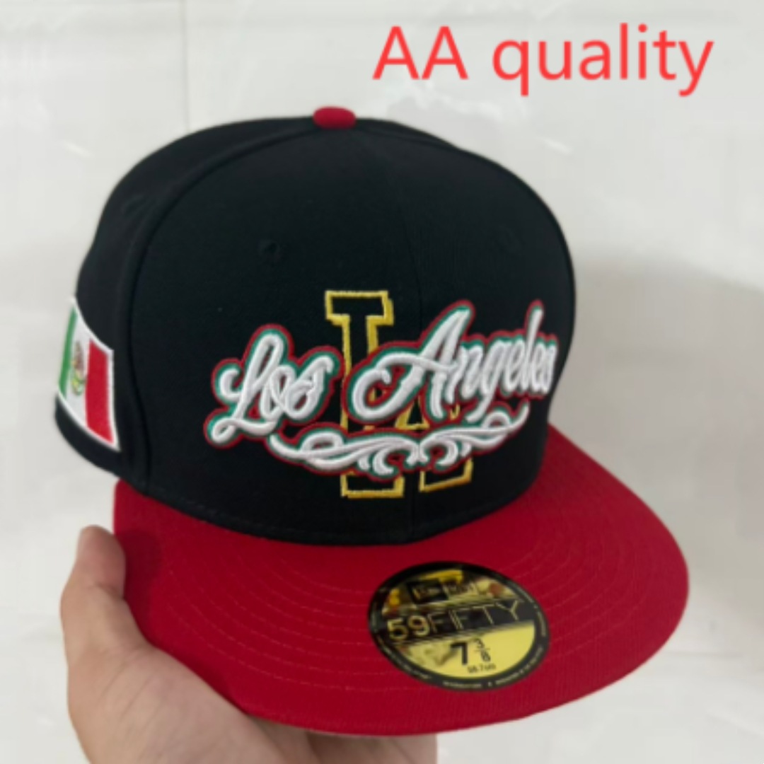 Gorra de béisbol de la liga de equipos de comercio exterior transfronterizo, novedad 2026, superventas, con patrón AA, de ala plana, a la moda y de talla estándar.