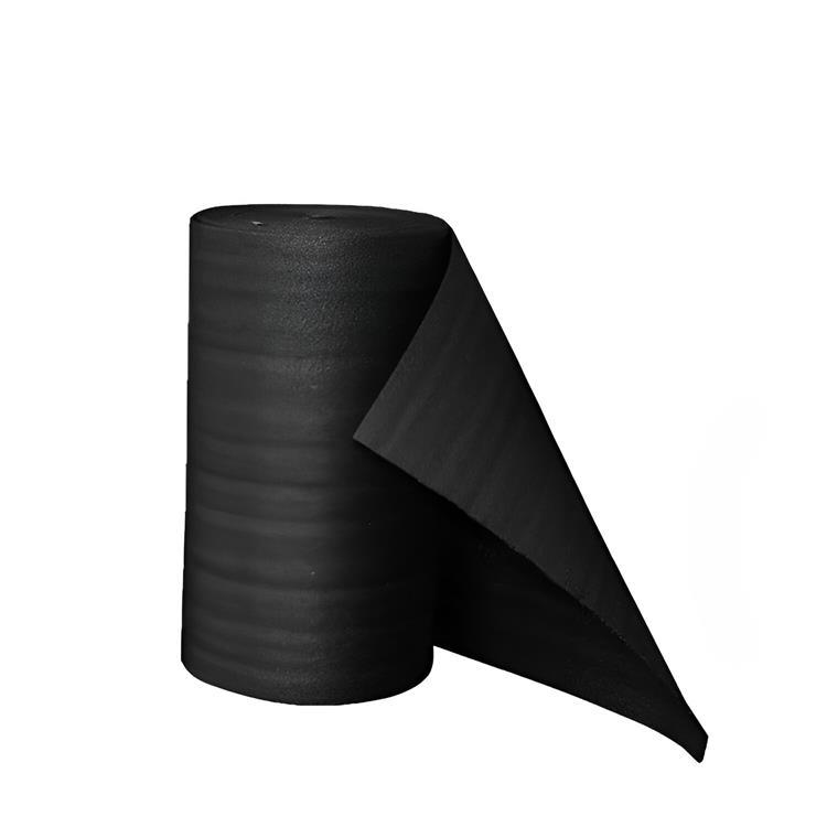 覆膜珍珠棉包装袋 EPE加厚防震高密度泡棉 黑色5MM珍珠棉卷