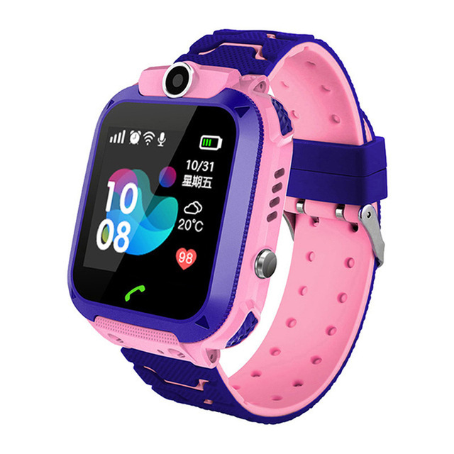 Q12 genio transfronterizo de cinco generaciones de niños inteligentes reloj infantil impermeable Cámara teléfono reloj smartwatchkid